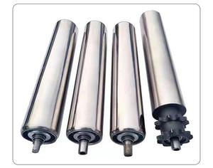 定制非动力钢制滚筒输送线，带实心工厂滚筒-全新 - Product Image 6