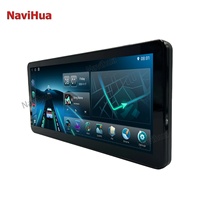 Reproductor de Pantalla Táctil Android para Automóvil de 12.3 Pulgadas, Nuevo Diseño, 1920*720, Navegación GPS, Monitor Universal, Carplay, Estéreo, Audio, Video 1 Din