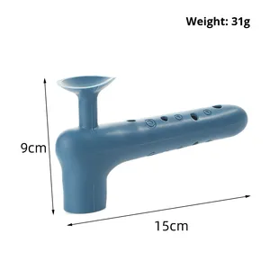 Protection de poignée de porte de salle de bain pour la sécurité des enfants, anti-collision, anti-choc, anti-statique, avec ventouse en silicone, couvre-poignée d'entrée - Product Image 4