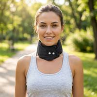 Enveloppement de cou réutilisable en gel rafraîchissant tendance, hydrogel pour soulagement du froid, bande OEM, emballage personnalisé, prêt à la vente au détail, pour sport, travail, voyage, chaud/froid