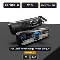 Caméra de recul avec écran 9,2 pouces 2K WiFi pour Land Rover Range Rover Evoque H-X, compatible universel