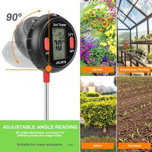 5-in-1 toprak <span class=keywords><strong>test</strong></span> cihazı, kapalı ve açık bitkiler, bahçeler, çiftlikler ve çim toprak nem ve pH testi için uygundur - Product Image 2