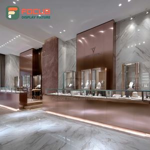 Fabricante de Muebles Modernos para Joyerías, Mostrador de Exhibición para Centro Comercial con Panel de Vidrio Templado - Product Image 6