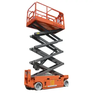 6M-14M Hydraulic Scissor lifts automotive 24v hydraulic ladder by home scissor mechanism lifter