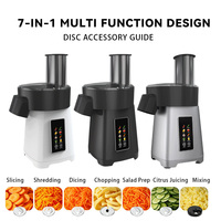 Robot culinaire multifonctionnel électrique : Hachoir, trancheuse, râpe et coupe-légumes pour la préparation culinaire - Vente en gros