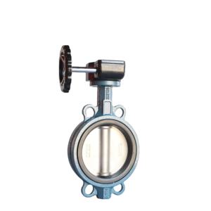 DN40-DN1200 de vanne papillon de gaufrette de disque de bronze d'aluminium de RO de bâti interne pour le dessalement marin/eau de mer - Product Image 1