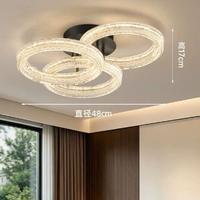Lampe de chevet italienne de luxe léger à spectre complet pour la protection des yeux, modèle 2026, nouvelle collection, directement de l'usine, pour chambre parentale et enfant.