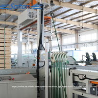 Machine de superposition de palettes intelligente SF8010 pour entrepôt, contrôle PLC, superposition haute efficacité