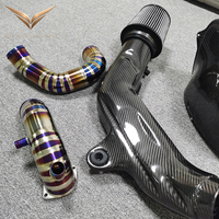 Embouts de tuyau d'échappement de 89 mm, 10 ensembles, pièces automobiles en gros, compatibles avec F87 F80 F82 F83 F56 M2 M3 M4 M135i M235i
