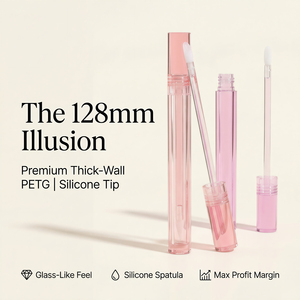 Tubos de Brillo Labial Vacíos de 2.5 ml, Redondos, Altos, Delgados, Mini y con Punta de Silicona - Product Image 1
