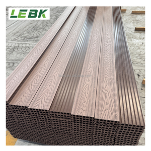 Revêtement de sol exclusif sans formaldéhyde Terrasse en faux bois Gaufrage 3D Terrasse en bois Facile à installer Carreaux de sol pour salle d'exposition - Product Image 1