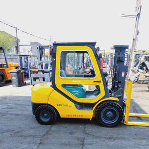 Certifié CE 2 tonnes 3 tonnes 3,5 tonnes chariot élévateur électrique d'intérieur 4x4 entrepôt de batterie au lithium pour Komatsu boîte de vitesses de chariot élévateur diesel utilisé - Product Image 2