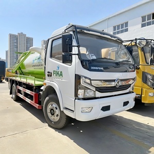Camión de Succión de Aguas Residuales Dongfeng 4*2, Volumen de Limpieza de 5m3, Camión de Recolección de Aguas Residuales - Product Image 2