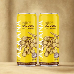 เครื่องดื่มชาจากขิงแบบแห้ง Kombucha แบบกล่องเครื่องดื่มชาที่มีความสมดุลอย่างสมบูรณ์แบบได้รับการรับรองฮาลาล - Product Image 1