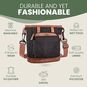 Free sample Custom Pattern Dog <b>Treat</b> Pouch Waterproof Portable Dog Training Pouch Dog Walking Pouches for Walks - Product Image 4