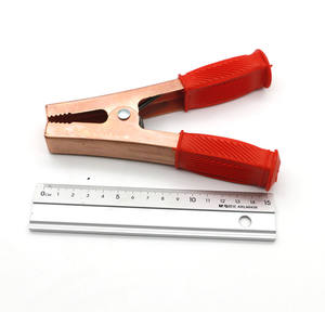 Pinces crocodiles métalliques <span class=keywords><strong>de</strong></span> 160 mm 500 AMP <span class=keywords><strong>pour</strong></span> la charge <span class=keywords><strong>de</strong></span> batterie <span class=keywords><strong>de</strong></span> voiture, câble <span class=keywords><strong>de</strong></span> démarrage <span class=keywords><strong>de</strong></span> voiture et <span class=keywords><strong>de</strong></span> bateau - Product Image 3