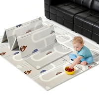 Tapis de jeu pliable en mousse XPE imperméable et non toxique pour bébés, tout-petits et enfants – Tapis d'éveil et d'activités pour le sol – Vente en gros