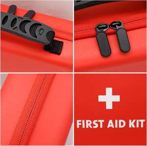 Bolsa de Primeros Auxilios Vacía para <span class=keywords><strong>el</strong></span> Hogar y <span class=keywords><strong>el</strong></span> Automóvil, Estuche Impermeable de 9x7x3 Pulgadas para Viajes, <span class=keywords><strong>Barco</strong></span>, Oficina, Deportes, Senderismo, Actividades al Aire Libre (Solo Bolsa) - Product Image 5
