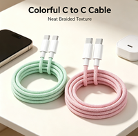 Câble de charge USB-C PD en gros pour iPhone 14/13/12/11 Pro Max et iPad, charge rapide 3A, 2M, en nylon pour connecteur