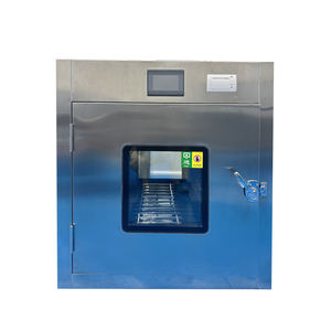 Caja de paso de lámpara de xenón de acero inoxidable 304 para ventana de transferencia de esterilización UV de sala limpia farmacéutica laboratorio - Product Image 2