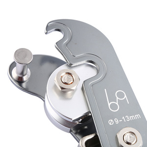 Descensor de escalada de 9-13 mm con freno de cuerda autoblocante para equipo de escalada en roca al aire libre - Product Image 3