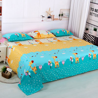 Produsen Tekstil Rumah Tangga Set Sprei Mewah Set Selimut Katun Murni Set Tempat Tidur Mewah dengan Sarung Bantal