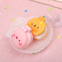 Boîte Mystère Coréenne Molamg Figurine Lapin Poulet Pâtissier Dessert Pudding PVC V4