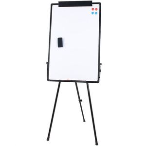 Pizarra Magnética Móvil de Metal con Soporte, Doble Cara, Tamaño Personalizable, para Oficina, Enseñanza, Formación, Escritura Suave, Plegable - Product Image 1