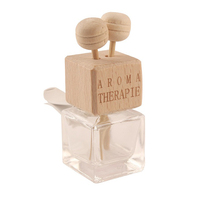 Bouteille diffuseur de 8 ml, pendentif diffuseur d'huiles essentielles, flacon vide pour parfum et aromathérapie, pour voiture