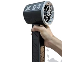 Sèche-cheveux portatif de qualité industrielle de ventilateur de Turbine violent de conduit de 64mm pour les nettoyants industriels portatifs de l'énergie éolienne de lavage de voiture 1400g