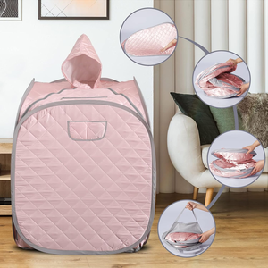 خيمة ساونا محمولة Smartmak غرفة ساونا بالبخار الشخصية - Product Image 5