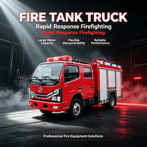 Nuevo Camión Cisterna <span class=keywords><strong>de</strong></span> Bomberos Dongfeng <span class=keywords><strong>de</strong></span> 4 Toneladas, 4000L, Euro 3/5, Diésel, 4x2, Rojo, Cabina 2+3, Tanque <span class=keywords><strong>de</strong></span> Agua, Manual, 15m <span class=keywords><strong>de</strong></span> Alcance - Product Image 5