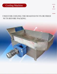 สายการผลิตถั่วลิสงเคลือบช็อกโกแลตเครื่องเคลือบหวานสำหรับถั่วเหลืองแป้งถั่วลิสงและมีส่วนประกอบหลักของพีแอลซี - Product Image 3