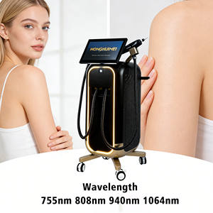 Máquina de Depilación Láser de Diodo 2 en 1, 4 Longitudes de Onda 755 808 1064 940, Depilación Láser Indolora con Hielo, Picoláser, Láser de Picosegundos - Product Image 3