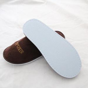 Venta al por mayor de suministros de habitaciones desechables <span class=keywords><strong>Hotel</strong></span> Spa Coral polar pantuflas artículos de una tienda de un dólar - Product Image 3