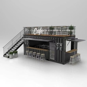 Cafetería y Casa Moderna de Lujo en Contenedor Marítimo, con Color Personalizado y Diseño Prefabricado, en Oferta - Product Image 2