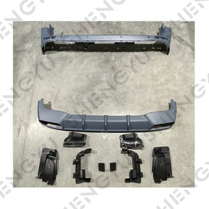 Paraurti auto per Benz velocista W906 W907 W910 <span class=keywords><strong>2018</strong></span> + include gruppo paraurti posteriore con diffusore posteriore e tubi di coda - Product Image 1