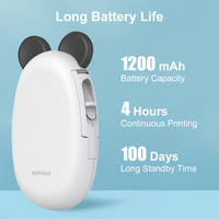 Peripage — Mini-imprimante d'étiquettes adhésifs E10, pour téléphones portables