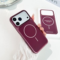 Nouvelle coque de téléphone unisexe magnétique anti-chute effet mat avec bouton IA pour iPhone 18 17 Pro Max, un best-seller