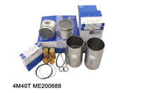 Kit de révision complet 4M40 4M40T avec roulements, segments de piston, jeu complet de joints et chemises pour moteur Mitsubishi PAJERO TRITON MK NM