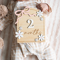 Disques de photos mensuels pour bébé, pour immortaliser les étapes importantes |   Marqueur de paliers mensuels |   Cartes de jalons importantes |   Panneaux mensuels pour la fête prénatale