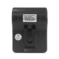 Mesin cetak otomatis mesin pencetak gulung ke rol tiket Waybill 58mm dengan aksesori Printer termal kucing cetak Mini baterai