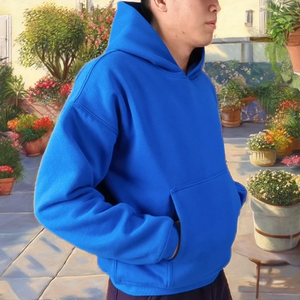 Custom Heavyweight Men Oversized <b>Hoodie</b> Manufacture Wholesale Luxury Heavy Oversized Cotton 100% French Terry <b>Hoodies</b> - Product Image 2