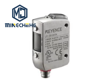 Sensor Láser CMOS Autónomo KEYENCE LR-ZB100CN, Rectangular con Conector Tipo M8, 100 mm, Nuevo y Original - Product Image 1