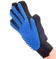 Gants de toilettage pour animaux de compagnie en silicone écologiques en gros pour chats, chiens et petits animaux – Élimination des poils
