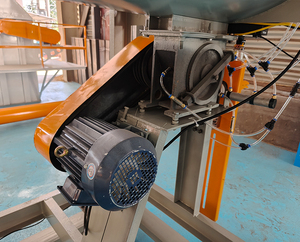 Mortero seco Reparación de paredes Masilla Capa desnatada Arena Cemento Aves de Corral Estiércol Fertilizante Máquina mezcladora Válvula Bolsa de bolsillo Saco Máquina de embalaje - Product Image 2