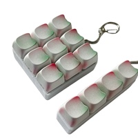 Markdown Sale To Be Negotiated Diy Keycap Fidget Keychain Parts Custom Logo Keyboard Fidget Keychain With Led Light Keycap