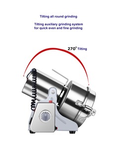 Hot Automatic Hydroponic <strong>Grinder</strong> <strong>Herb</strong> Grain Spice Plant Leaf Bud Flower Pollen <strong>Grinder</strong> Powder Multifunctional Grinding Machine - Product Image 3