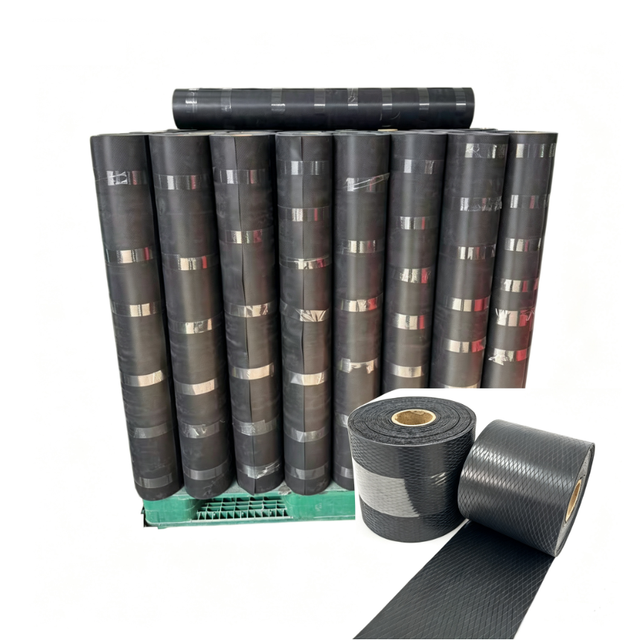 Factory Direct LDPE Polyethylene DPC Damp Proof Course Membrane 500um Anti Rising Damp Moisture Barrier Roll for Foundation Wall