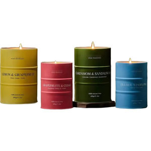 Vela Votiva de Cera de Soja Orgánica con Aroma Personalizado, Aceite Vegetal Natural, Decoración para el Hogar, Bodas, Día de la Madre, Diwali, Navidad - Product Image 6